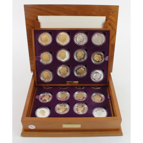 Queen Elizabeth II Golden Jubilee Collection. The 24 coin set of