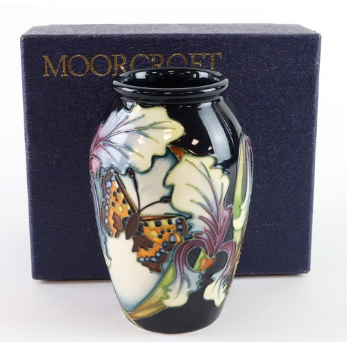 65 - Moorcroft 'Apollo' pattern vase, dated 2005, makers marks to base, height 10.5cm approx., contained ... 