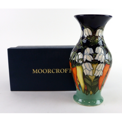 72 - Moorcroft 'Chilli Peppers' pattern vase, designed by Paul Hiditch, dated 2009, makers marks to base,... 