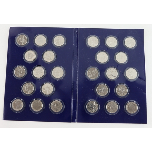 GB 10p's (26) a complete set of A to Z 10p's 2018 from circulation, in ...