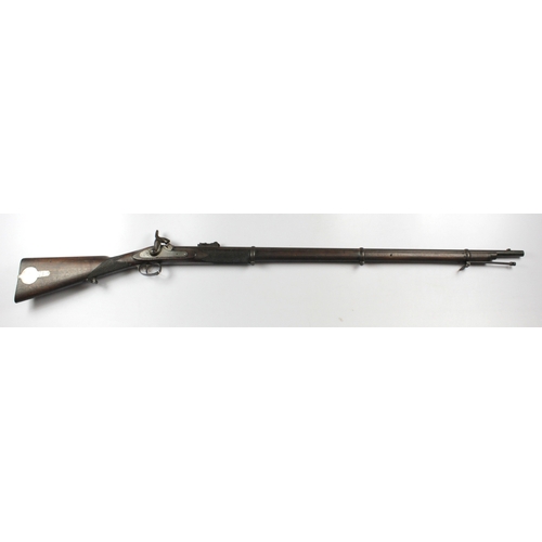 920 - Whitworth .451 3-band percussion presentation rifle, dated 1859, with 39 inch sighted barrel, Birmin... 