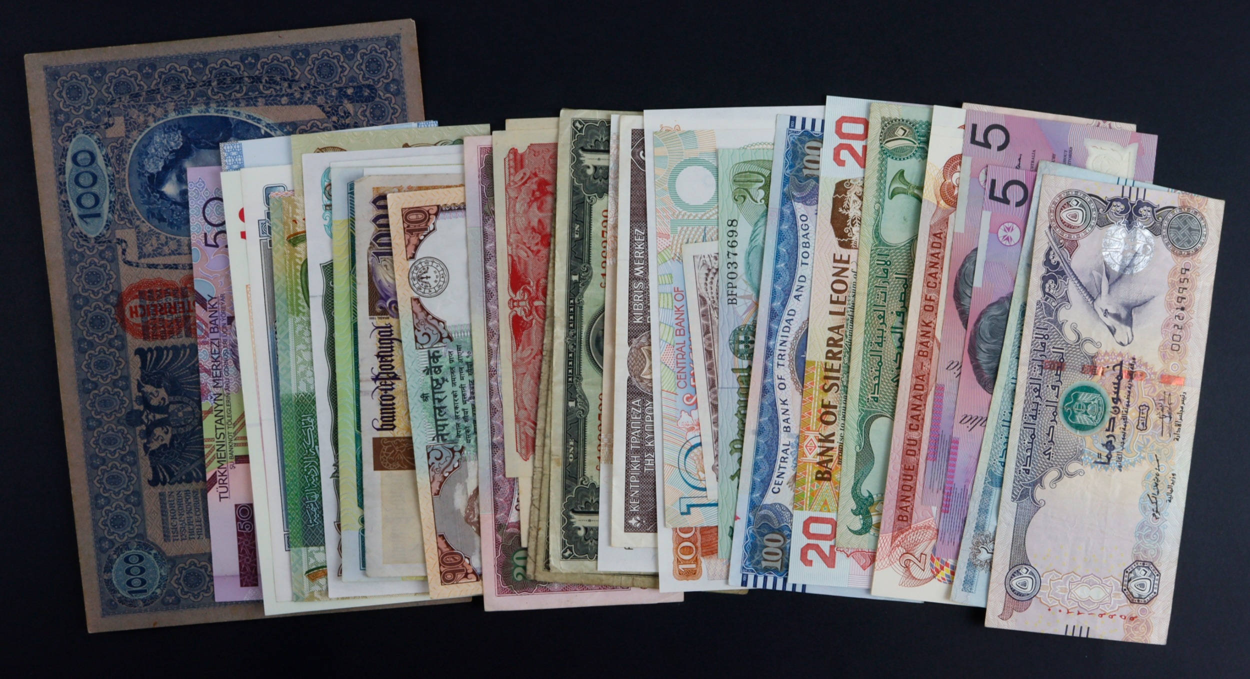 world-73-including-uae-50-dirhams-20-dirhams-australia-5-dollars