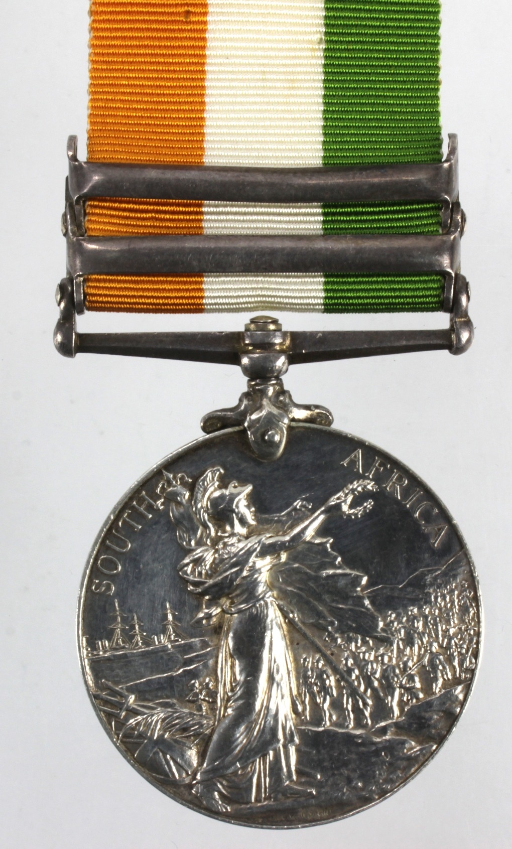KSA with bars SA01/SA02 named (3965 Pte W Smith RL.Lanc.Regt) served 2nd Bn