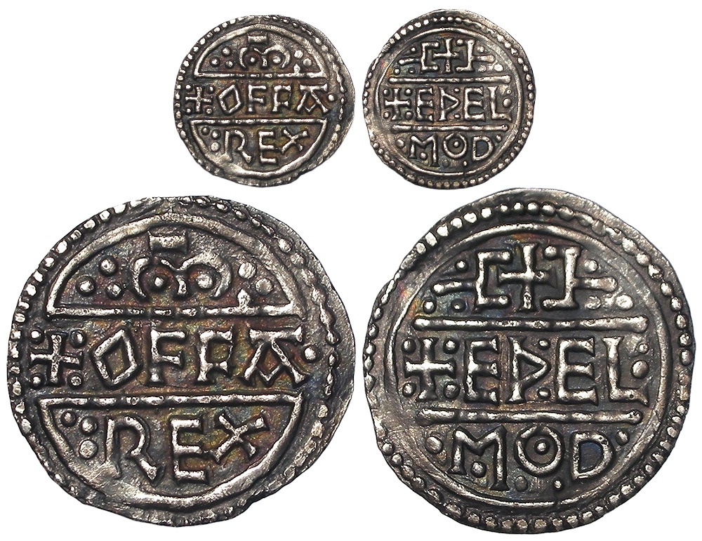 Anglo-Saxon: Offa of Mercia, Heavy Coinage (792-796) silver Penny of ...