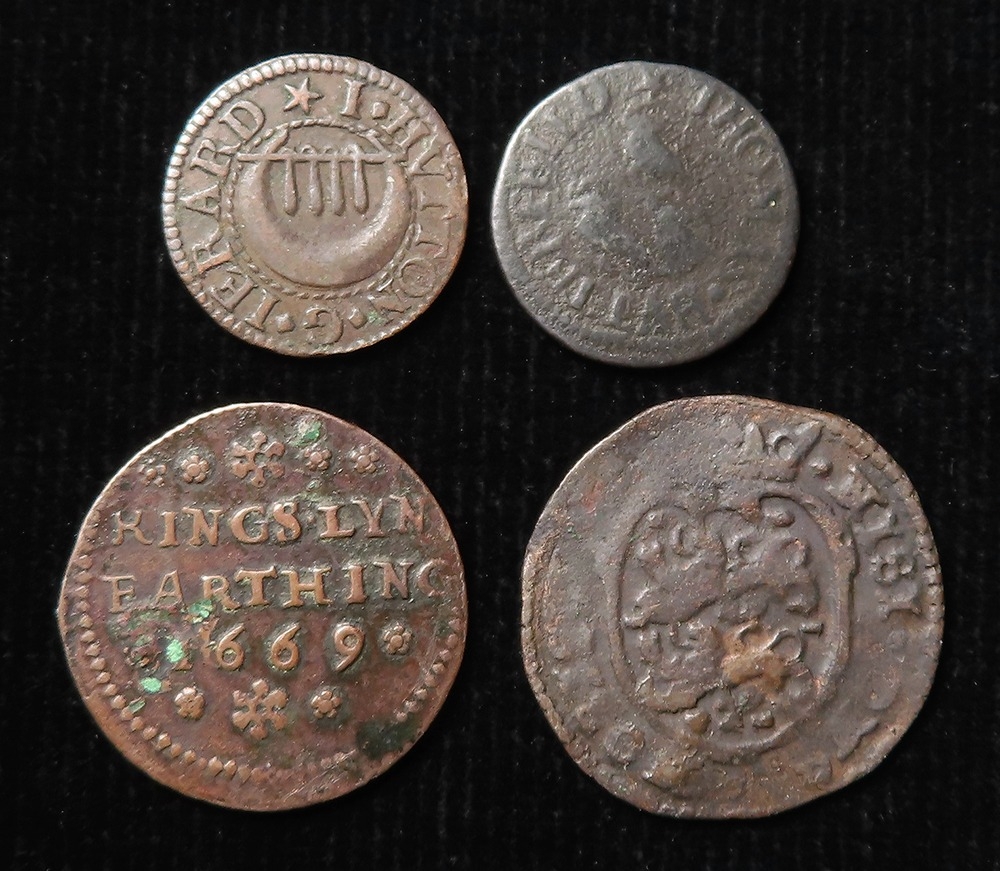 Tokens etc, 17thC (4): London, East Smithfield, I. Hutton & G. Jerrard ...