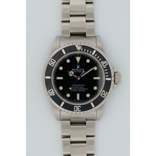 Rolex Oyster Perpetual Submariner, stainless steel, ref. 14060M, V ...