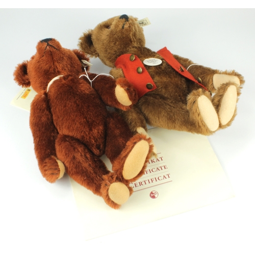 241 - Steiff. Two Steiff bears, comprising Steiff Classic 1925 Replica Teddy Bu bear (with certificate) & ... 