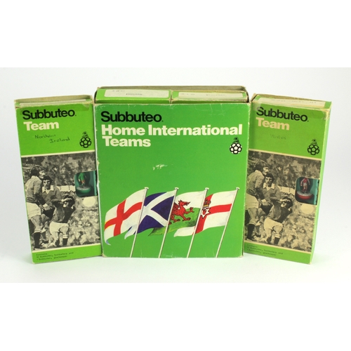 242 - Subbuteo Home International Teams box set, comprising England, Scotland, Wales & Northern Ireland, c... 