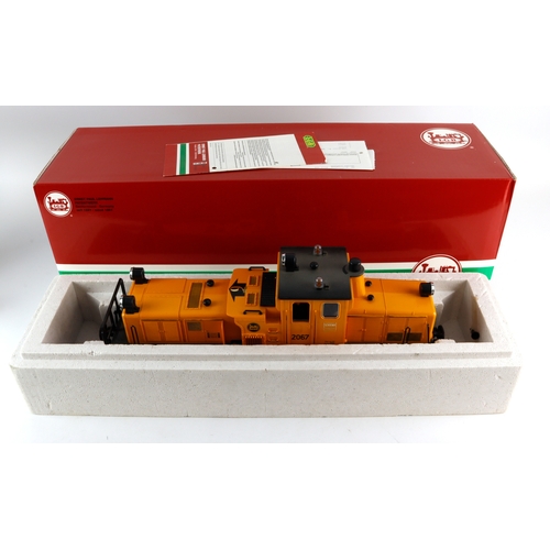 265 - Lehmann L.G.B. 20670 boxed Track Cleaning Locomotive