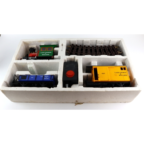 277 - Lehmann L.G.B. 90770 'The Big Train' Fantasy Lake George & Boulder train set with 0-4-0 locomotive R... 