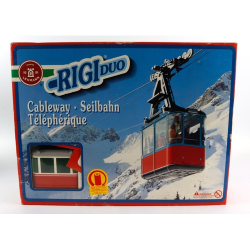 279 - Lehmann Rigi Duo 89390 boxed Cable Car set