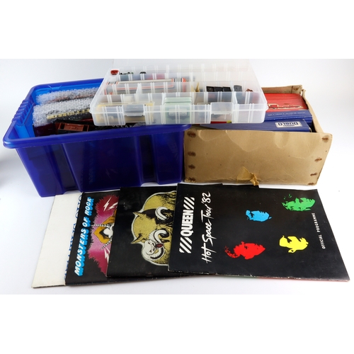 280 - Model Railway. A collection of model railway, including locomotives, coaches, wagons, etc., various ... 