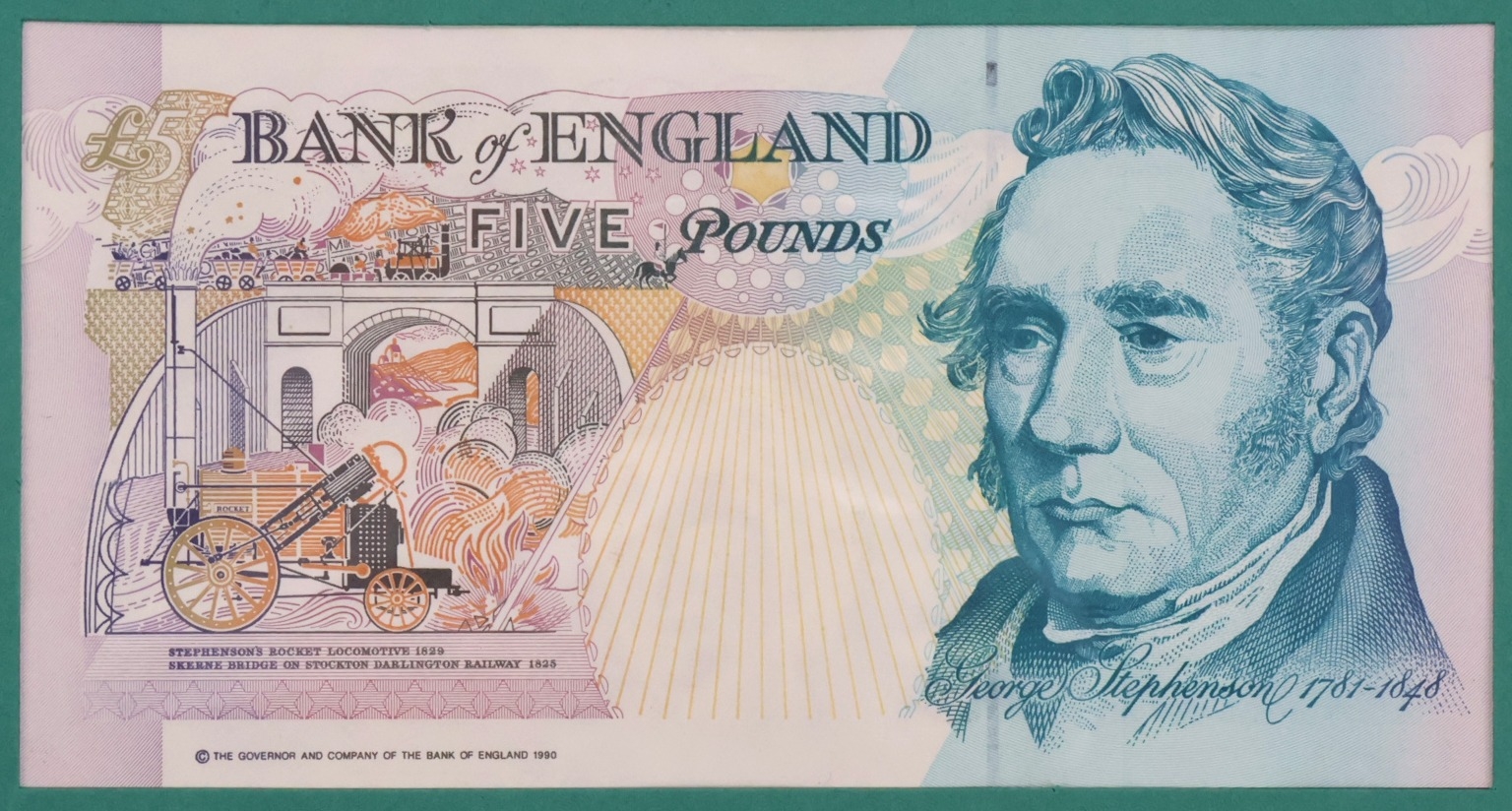 Debden C100, Last & First issued 1990, comprising 2 x Gill 5 Pounds ...