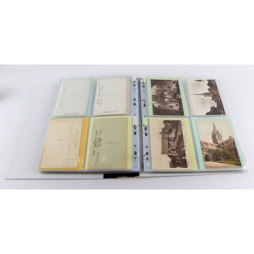 214 - Churches: large album of churches, identified by county. (approx 100+)