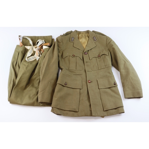 WW2 Royal Artillery officers uniforms consisting of 1940 pattern battle ...