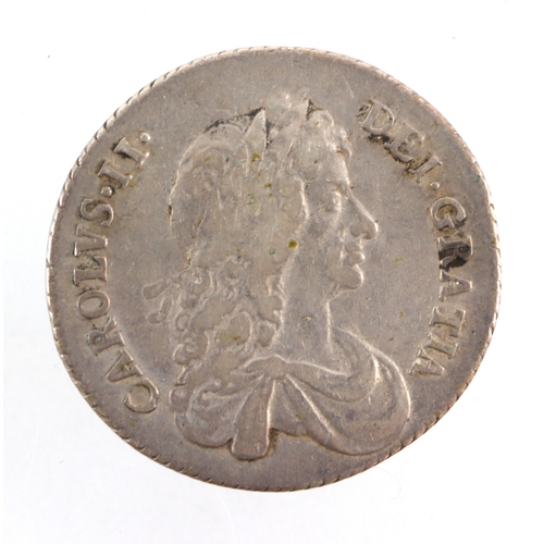 197 - Shilling 1672 GF or better