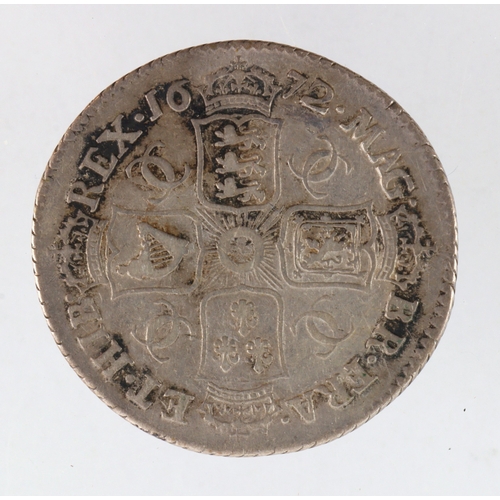197 - Shilling 1672 GF or better