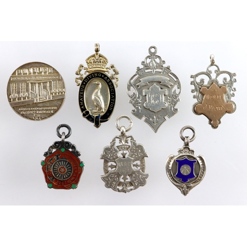 Silver medals (7) includes two Victorian examples, all bear British ...