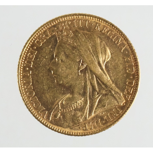 27 - Sovereign 1899m EF a few tiny bag marks under magnification