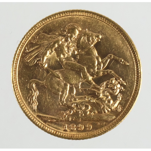 27 - Sovereign 1899m EF a few tiny bag marks under magnification