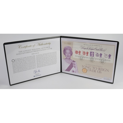 44 - Sovereign 2015 Proof FDC in a 