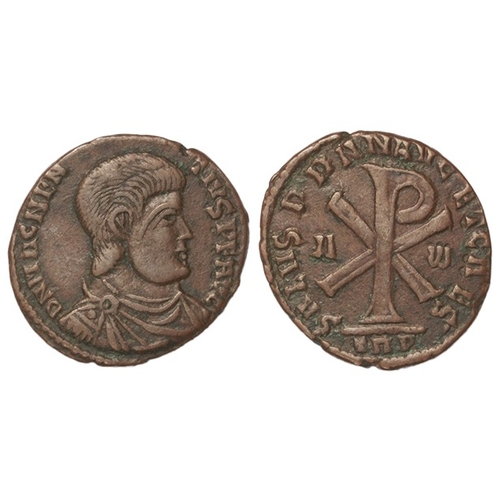 Roman Imperial: Magnentius bronze Centenionalis, Trier mint, AD 350-353 ...