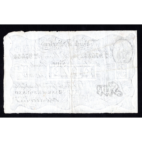 43 - Catterns 5 Pounds (B228) dated 7th February 1934, serial 348/J 97533, London issue (B228, Pick328a) ... 