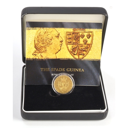 9 - Guinea 1788 better than VF in a Royal Mint box
