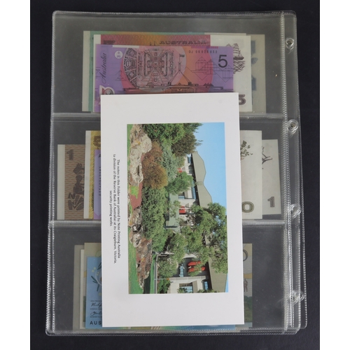 425 - Australia (18), including 10 Shillings (2), 1 Pound (1), 5 Pounds (1), First Dollar issues Commonwea... 