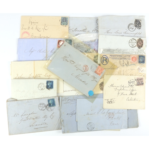 60 - GB Postal History - mixed range with better noted, needs careful viewing  (approx 33)