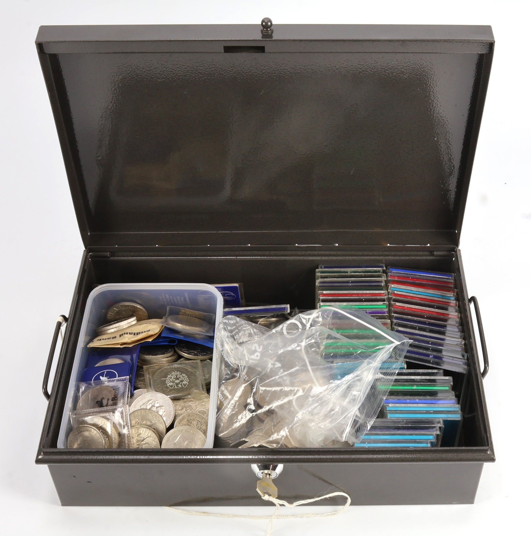 GB cupro-nickel Crowns (195) and Halfcrowns (257)