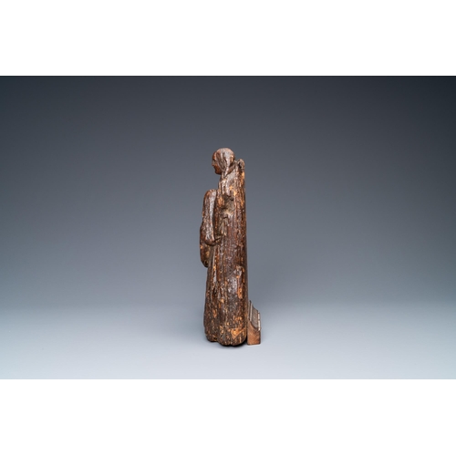 162 - An oak group with two women in a rocky landscape, ca. 1500H.: 31,5 cm - L.: 22,5 cm  Provenance: - T... 