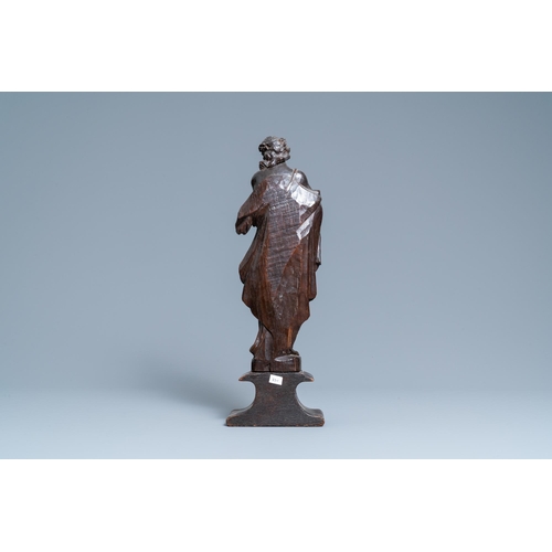 167 - An oak 'Ecce Homo' figure, ca. 1600H.: 50 cm  Provenance: - The Davioud-Larminet collection, Lille, ... 