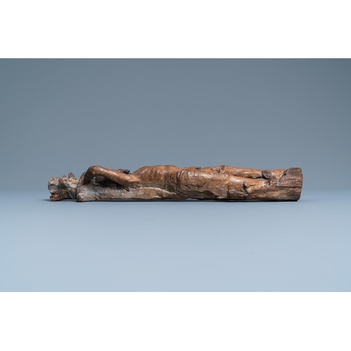 194 - An oak figure of Saint Sebastian, ca. 1500H.: 48 cm  Provenance: - The Davioud-Larminet collection, ... 