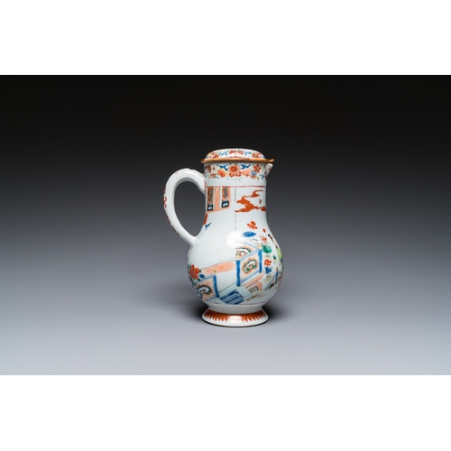 326 - A Chinese verte-Imari 'Xi Xiang Ji' ewer and cover, YongzhengH.: 22,5 cm - L.: 15,5 cm
 
 Provenance... 