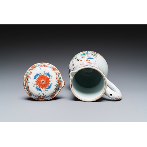 326 - A Chinese verte-Imari 'Xi Xiang Ji' ewer and cover, YongzhengH.: 22,5 cm - L.: 15,5 cm
 
 Provenance... 