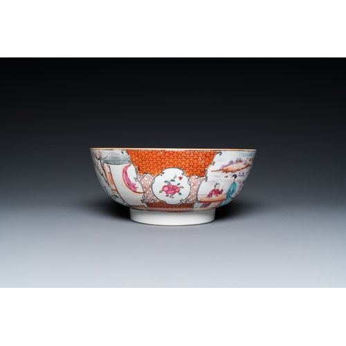 355 - A varied collection of Chinese porcelain, Kangxi/QianlongDia.: 26 cm - H.: 11 cm (the bowl)Dia.: 23,... 