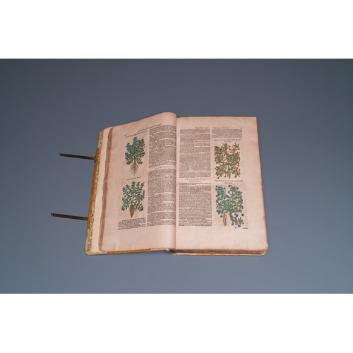 1254 - Dodoens, R.: 'Cruydt-boeck volghens sijne laetste verbeteringhe', 1644Dim.: 40 x 27,5 x 10 cm (outer... 