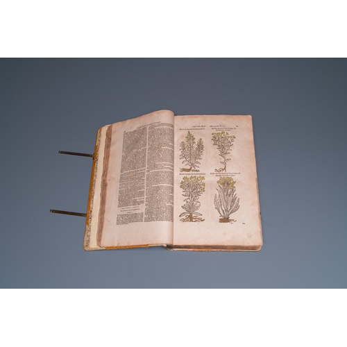 1254 - Dodoens, R.: 'Cruydt-boeck volghens sijne laetste verbeteringhe', 1644Dim.: 40 x 27,5 x 10 cm (outer... 