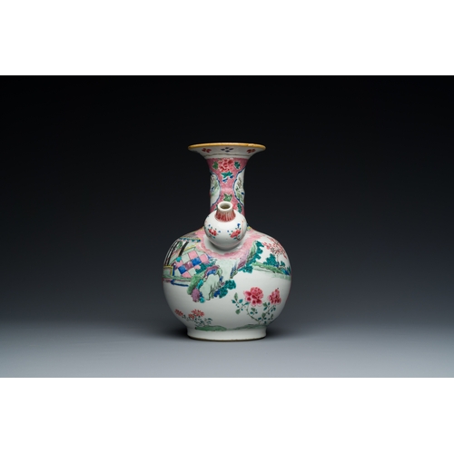 227 - A Chinese famille rose 'Xi Xiang Ji' kendi, YongzhengDescription:H.: 23,5 cm Provenance: - S. Marcha... 