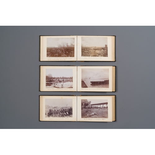 244 - Three albums with 66 photos about the Xinhai Revolution in Hankou, Wuchang and Hanyang in China, 191... 