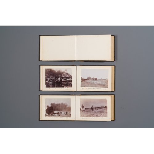 244 - Three albums with 66 photos about the Xinhai Revolution in Hankou, Wuchang and Hanyang in China, 191... 