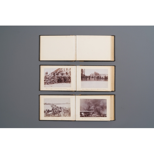 244 - Three albums with 66 photos about the Xinhai Revolution in Hankou, Wuchang and Hanyang in China, 191... 