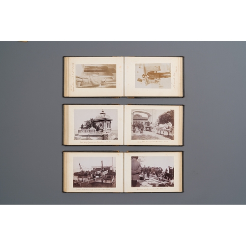 244 - Three albums with 66 photos about the Xinhai Revolution in Hankou, Wuchang and Hanyang in China, 191... 