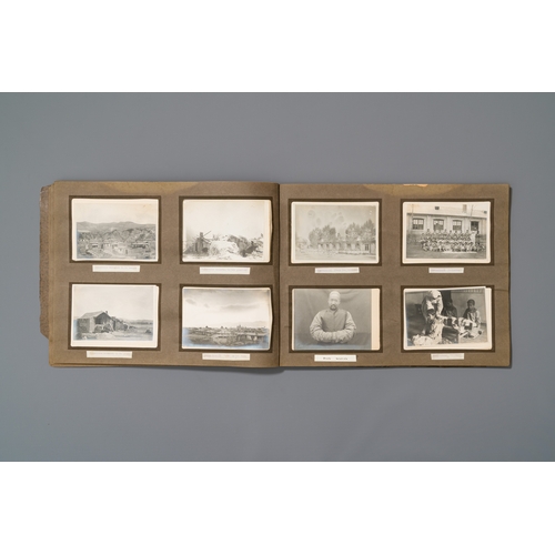 246 - A photo album from a Belgian Catholic mission in Inner Mongolia in China, ca. 1924Description:Dim.: ... 