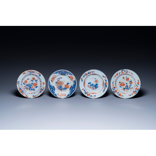 357 - Thirteen Chinese Imari-style plates, Kangxi/QianlongDescription:Dia.: 23,7 cm (the largest)Condition... 