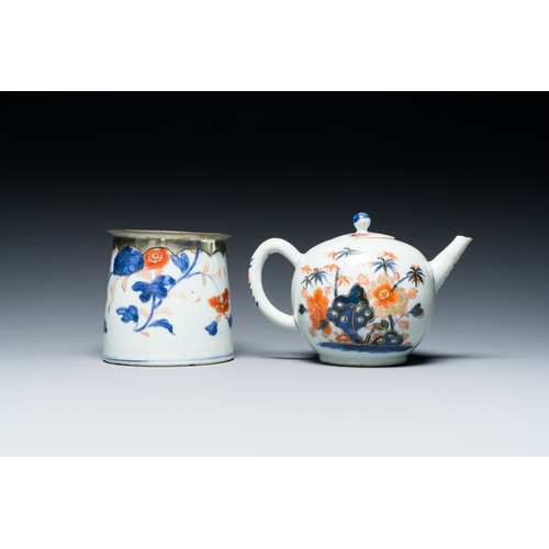 360 - A varied collection of Chinese blue and white and Imari-style porcelain, Kangxi/QianlongDescription:... 