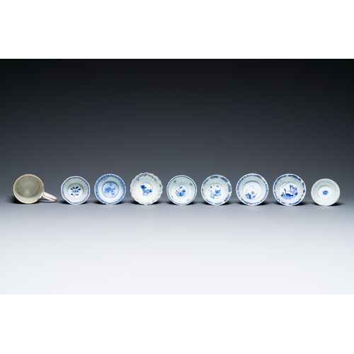 362 - A very extensive collection of Chinese cups and saucers, Kangxi and laterDescription:Dia.: 14 cm (th... 