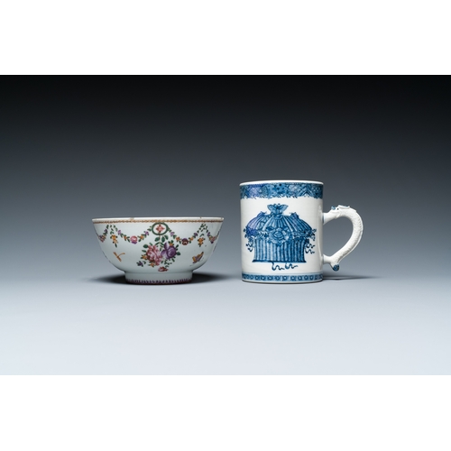 366 - An extensive and varied collection of Chinese porcelain, Yongzheng/QianlongDescription:Dia.: 23,5 cm... 