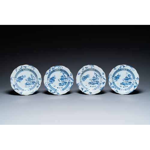 368 - A collection of Chinese Nanking Cargo shipwreck porcelain, QianlongDescription:Dia.: 22,5 cm - H.: 4... 